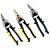 Kit Jogo 3 Tesouras para Chapa Corte Reto Direito Esquerdo Tipo Aviação 10'' 250mm Lotus - Imagem 2