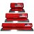 Kit Jogo 3 Desempenadeiras de Inox para Massa Corrida 25cm 40cm e 60cm Berox Atlas Nivelopro - Imagem 1