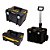 Kit Carrinho Profundo com Rodas + 2 Caixas Organizadoras de Ferramentas Tstak® DeWalt - Imagem 1