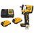 Kit Chave de Impacto 1/2'' 406Nm Atomic Compact Series Brushless + 2 Baterias 20V 2Ah Dewalt DCF922 - Imagem 1