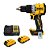Kit Parafusadeira/Furadeira de Impacto Compacta 1/2'' 90Nm 20V XR Brushless + 2 Baterias 20V XR 2Ah DeWalt DCD805 - Imagem 1