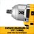 Kit Chave de Impacto 1/2'' 20V Max Xr 950Nm Brushless + 2 Baterias XR 5Ah Carregador Bivolt Dewalt DCF899 - Imagem 2