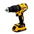 Kit Parafusadeira/Furadeira de Impacto DCD7781D2 + Parafusadeira de Impacto 1/4'' 20V Max Xr Brushless DCF887B DeWalt - Imagem 2