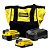 Kit Lixadeira Roto Orbital à Bateria 5" 20V Max* + 1 Bateria 4Ah + 1 Bateria 2Ah com Carregador Rápido Stanley SCS220 - Imagem 2