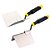 Kit Jogo 2 Espatulas de Canto Externo e Interno Drywall Inox Stanley - Imagem 1