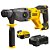 Kit Martelete Perfurador/Rompedor Sds Plus 2 Bateria 20V 4Ah Carregador SC200-BR FatMax Brushless Stanley SBH900 - Imagem 1