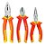 Kit Jogo 3 Alicates Eletricista Isolado 1000V Universal Corte Bico 3 Peças Irwin - Imagem 1