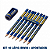 Kit Jogo 10 Lápis Carpinteiro Grafite Irwin + 1 Apontador para Lápis Carpinteiro Irwin - Imagem 1
