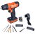 Parafusadeira/Furadeira de Impacto 3/8" 12V Máx Íon de Lítio com 17 Acessórios Black+Decker BCD712VHD-BR - Imagem 7