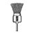 Escova de Aço 1/4'' x 3/4'' 19mm Tipo Pincel Ondulada para Metal Lotus 6632 - Imagem 1