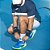 TÊNIS JOMA POINT SAIBRO AZUL E VERDE LIMÃO - Imagem 7