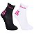 KIT 2 PARES DE MEIAS FEMININA WILSON PRETA E BRANCA TAMANHO 34 A 39 - Imagem 1