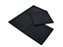 Piso Borracha Impacto 11mm m2 Placas50x50 preto - Imagem 1