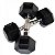 Halteres Sextavados Injetados Com Pegada recartilhadaCromada - SX-i - 1 A 10 Kg. (10 Pares) - Imagem 3