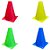 Cone de Agilidade 15 cm Azul e Vermelho - Imagem 1