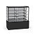 VITRINE REFRIGERADA TITANIUM PREMIUM 1MT 3 PRATELEIRAS AR FORCADO, PRETO - 220V - REFRIMATE - Imagem 1