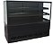 VITRINE NATURAL NEW BLACK 1,00M 220V PRETO POLAR - Imagem 1