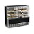 VITRINE QUENTE FRIA GELOPAR GQEA-140/PF/220V 140CM - Imagem 1