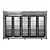 EXPOSITOR CONSERV FRICON AUTO SERVICO 2375LITROS 05PORTAS INOX 220V - Imagem 2