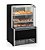 VITRINE ESTUFA C/BANDEJA MEQA-075R/PR - 127V - GELOPAR - Imagem 1