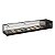 VITRINE REFRIGERADA BANCADA GVRS-200/PR/220V -LUZ LED GELOPAR - Imagem 1