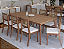 Conjunto Sala de Jantar Mesa Lauren + Cadeiras Saga Província - Imagem 1