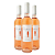 KIT 3 Vinhos Rosé Seco Cinsault e Grenache  Les Sardines 2023 - Imagem 1