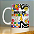 Caneca Porcelana Exausta - Imagem 1