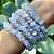 Pulseira de Ágata blue lace em cascalho - Imagem 1