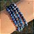 Pulseira de Cianita Azul em esfera 4mm facetada - Imagem 1