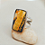 Anel Bumblebee em prata 925 - Imagem 1