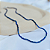 Choker de Lápis Lazuli facetada 2 mm - Imagem 5