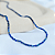 Choker de Lápis Lazuli facetada 2 mm - Imagem 1