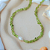 Choker de Peridoto com pérola de água doce - Imagem 1