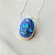 Pingente Abalone oval em prata 925 - Imagem 2
