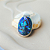 Pingente Abalone oval em prata 925 - Imagem 1