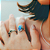 Anel Abalone oval em prata 925 - Imagem 3