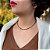 Choker de Turmalina Negra facetada 2mm - Imagem 2