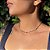 Choker de Turmalina Melancia facetada 2mm - Imagem 2