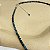 Choker de Cianita azul facetada 3mm - Imagem 6