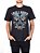 Camiseta Moto Skull Biker Preta Jaguar - Imagem 1