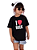 Camiseta Infantil I Love Rock Preta - Imagem 1