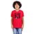Camiseta Infantil New Kids Vermelha. - Imagem 1