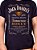 Camiseta Jack Daniels Honey Preto Jaguar - Imagem 3
