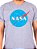 Camiseta Nasa Clean Cinza Mescla - Imagem 3