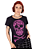 Camiseta Feminina Caveira Bike Icon Preta Jaguar - Imagem 1