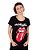 Camiseta Feminina Rolling Stones Preta - Imagem 1