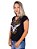 Blusa Choker Rock N Roll Asas Preta - Imagem 3