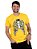 Camiseta Brasil Esqueleto Amarela - Imagem 1
