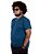 Camiseta Plus Size Básica Azul Petróleo. - Imagem 3